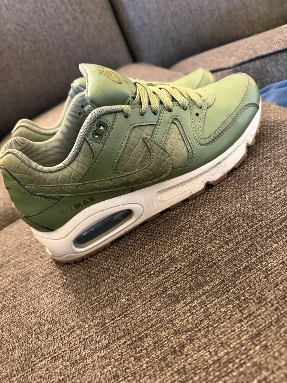 Nike Women's Olive Green Air Max Sneakers
